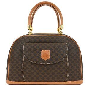 Celine Brown Macadam Handbag MC97/2 154543